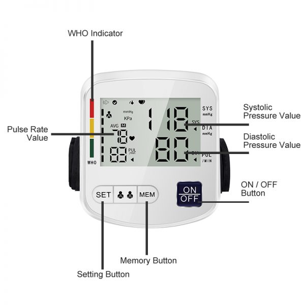 Digital Blood Pressure Monitor - BP06 - Image 2