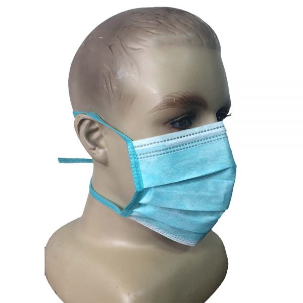 face mask tie-on